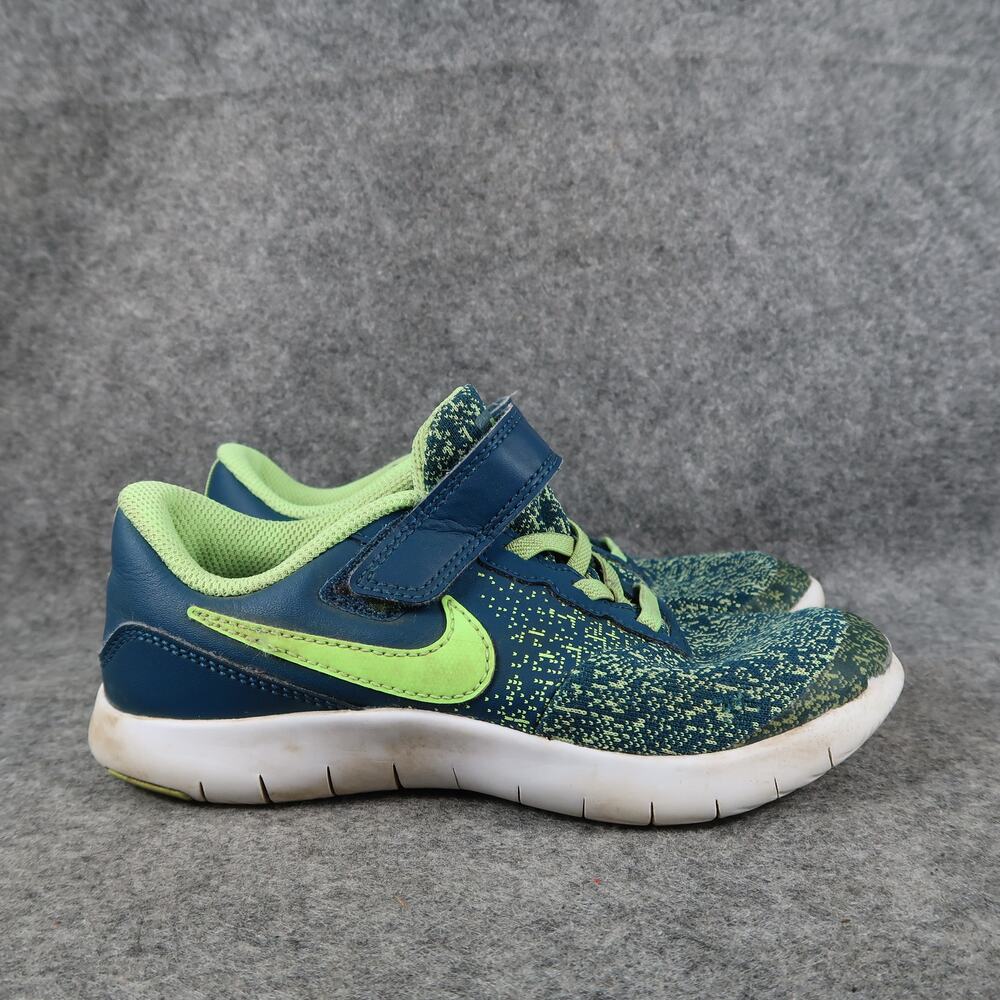 Nike Shoes Kids 1Y Flex Contact Sneakers Athletic School Active Run Play Sport